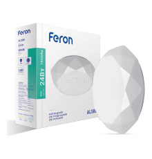 Стельовий світильник Feron 40193 AL588, 24 Вт, 1920 лм, 5000K