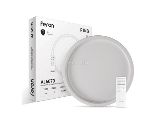 Стельовий світильник Feron 40216 AL6070, 90 Вт, 5300 лм, 3000-6500K