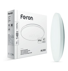 Стельовий світильник Feron 40220 AL533, 14 Вт, 1200 лм, 6500K