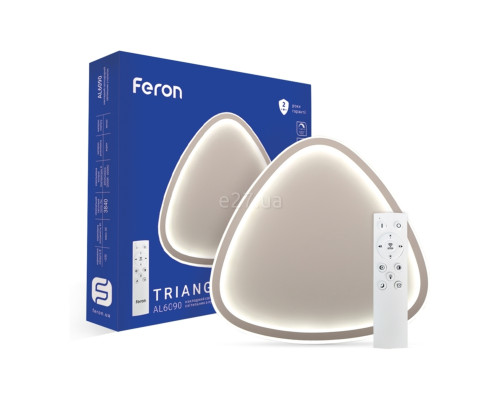 Стельовий світильник Feron 40279 AL6090, 60 Вт, 3840 лм, 3000-6500K