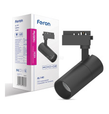 Трековий світильник Feron 41612 AL140, 20 Вт, 1600 лм, 4000K