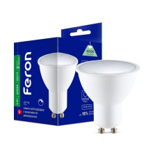Лампа світлодіодна Feron 80867 LB-716, 6W 4000K GU10 Dimmable