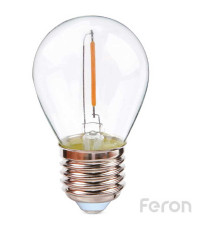Лампа світлодіодна Feron 81053 LB-61, 1W 2700K E27