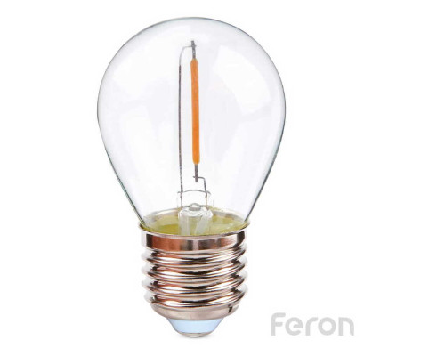 Лампа світлодіодна Feron 81053 LB-61, 1W 2700K E27