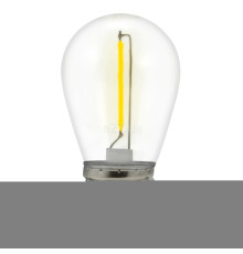 Лампа світлодіодна Goldlux 322197 , G45 0.3W Yellow E27 (набір з 2шт.), 360°