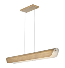 Підвісний світильник Hinkley HK-ARCO-LED-LP-117-HB Arco Linear LED Heritage Brass, 43 Вт, 2150 лм, 3000K