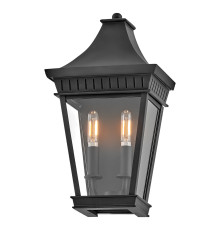 Настінний світильник Hinkley HK-CHAPEL-HILL7-MB Chapel Hill Outdoor Half Museum Black