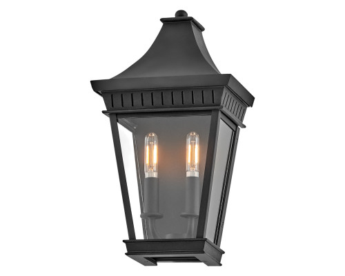 Настінний світильник Hinkley HK-CHAPEL-HILL7-MB Chapel Hill Outdoor Half Museum Black