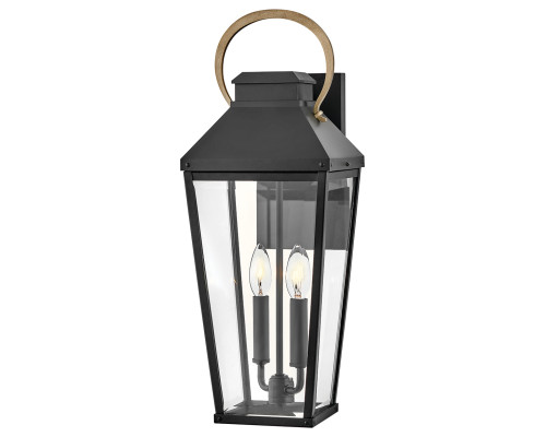 Бра Hinkley HK-DAWSON-L Dawson 1 lt Outdoor Large Black/Burnished Bronze