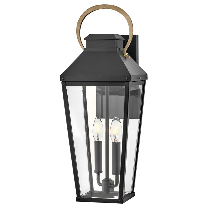 Бра Hinkley HK-DAWSON-L Dawson 1 lt Outdoor Large Black/Burnished Bronze · Hinkley · hinkley-hk-dawson-l