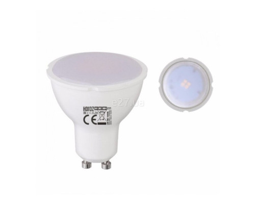 Лампа світлодіодна Horoz Electric 001-002-0006-031 Plus-6, MR16 6W 4200K GU10, 105°