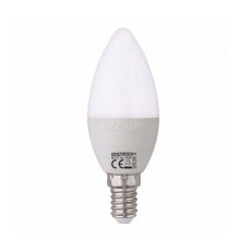 Лампа світлодіодна Horoz Electric 001-003-0006-021 Ultra-6, C37 6W 3000K E14, 200°