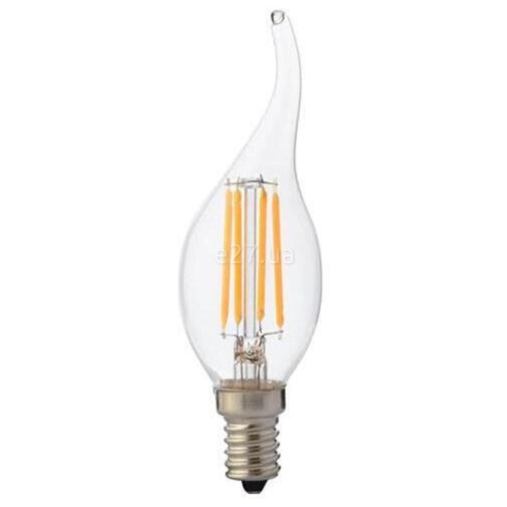 Лампа світлодіодна Horoz Electric 001-014-0006-030 Filament Flame-6, C35 6W 4200K E14, 360° · HOROZ ELECTRIC · horoz-electric-001-014-0006-030