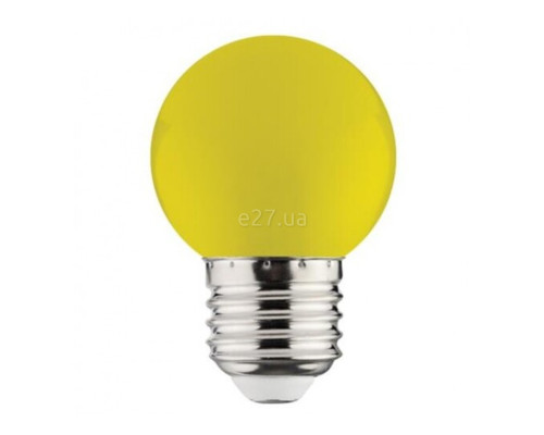 Лампа світлодіодна Horoz Electric 001-017-0001-020 Rainbow, P45 1W Yellow E27, 270°