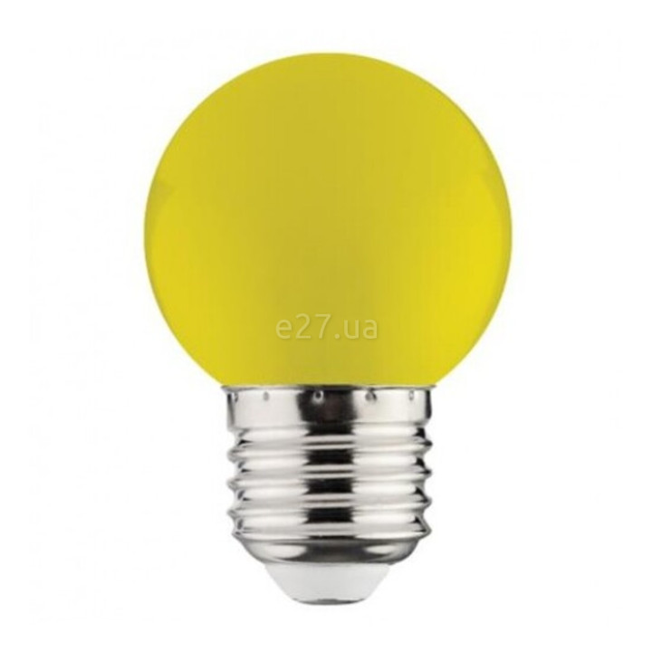 Лампа світлодіодна Horoz Electric 001-017-0001-020 Rainbow, P45 1W Yellow E27, 270° · HOROZ ELECTRIC · horoz-electric-001-017-0001-020