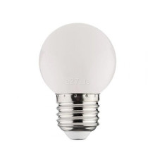 Лампа світлодіодна Horoz Electric 001-017-0001-050 Rainbow, P45 1W 6400K E27, 270°