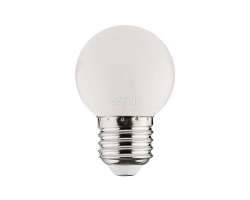 Лампа світлодіодна Horoz Electric 001-017-0001-050 Rainbow, P45 1W 6400K E27, 270°