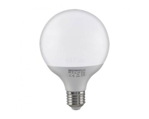 Лампа світлодіодна Horoz Electric 001-019-0016-061 Globe-16, G95 16W 4200K E27, 200°