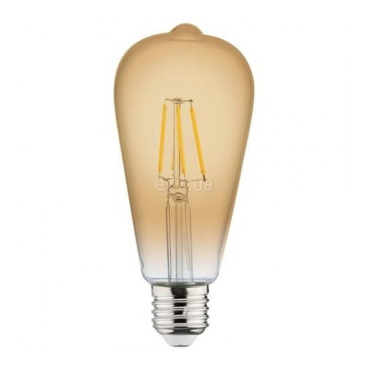 Лампа світлодіодна Horoz Electric 001-029-0006-010 Rustic Vintage-6, ST64 6W 2200K E27, 360° · HOROZ ELECTRIC · horoz-electric-001-029-0006-010