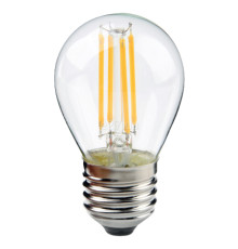 Лампа світлодіодна Horoz Electric 001-089-0006-040 Filament Ball-6, 6W