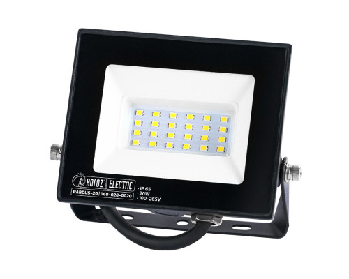 Прожектор Horoz Electric 068-028-0020-010 Pardus-20, 20 Вт, 1800 лм, 6400K