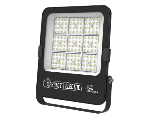 Прожектор Horoz Electric 068-033-0100-010 Borneo-100, 100 Вт, 12000 лм, 6400K