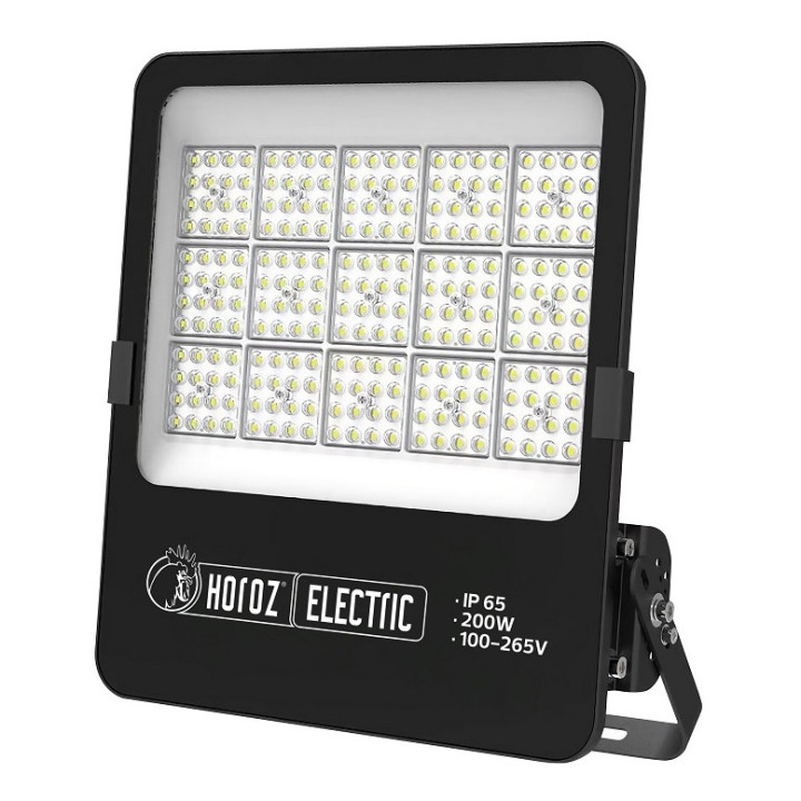 Прожектор Horoz Electric 068-033-0200-010 Borneo-200, 200 Вт, 24000 лм, 6400K · HOROZ ELECTRIC · horoz-electric-068-033-0200-010