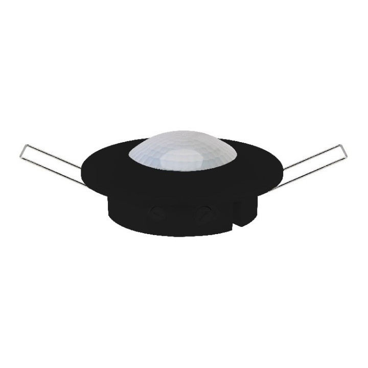 Датчик руху Horoz Electric 088-002-0001-020 Mustang-1, чорний, пластик, ip20, для врізного монтажу · HOROZ ELECTRIC · horoz-electric-088-002-0001-020