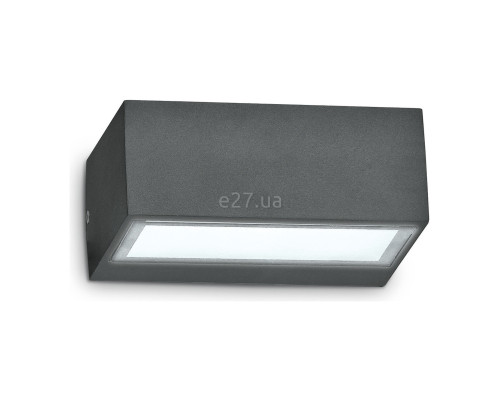 Настінний світильник Ideal Lux 115368 Twin AP1 Antracite