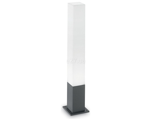 Парковий світильник Ideal Lux 135762 Edo Outdoor PT1 Antracite Square