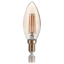 Лампа світлодіодна Ideal Lux 151649 LED Vintage, C35 3.5W 2200K E14 · Ideal Lux · ideal-lux-151649