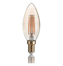 Лампа світлодіодна Ideal Lux 151649 LED Vintage, C35 3.5W 2200K E14