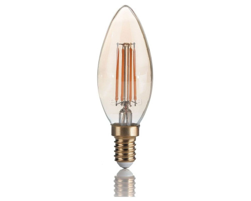 Лампа світлодіодна Ideal Lux 151649 LED Vintage, C35 3.5W 2200K E14
