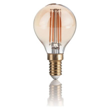 Лампа світлодіодна Ideal Lux 151656 LED Vintage, G45 3.5W 2200K E14 · Ideal Lux · ideal-lux-151656