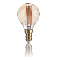 Лампа світлодіодна Ideal Lux 151656 LED Vintage, G45 3.5W 2200K E14