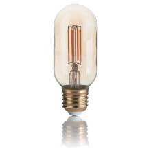 Лампа світлодіодна Ideal Lux 151700 LED Vintage, T45 4W 2200K E27 · Ideal Lux · ideal-lux-151700