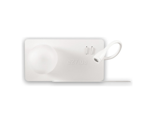 Бра Ideal Lux 174822 Book-2 AP2 Bianco