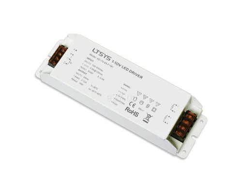 Блок живлення Ideal Lux 244563 Strip LED Driver Dali 075W, 24V DC, Залежить від навантаження, 75 Вт