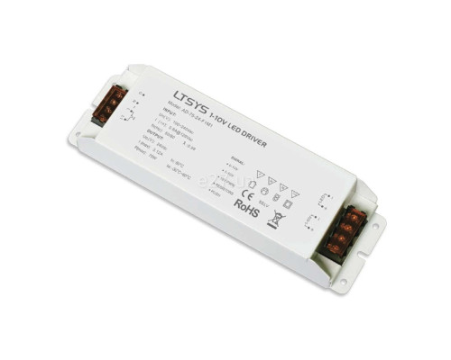 Блок живлення Ideal Lux 244570 Strip LED Driver 1-10v 075W, 24V DC, Залежить від навантаження, 75 Вт
