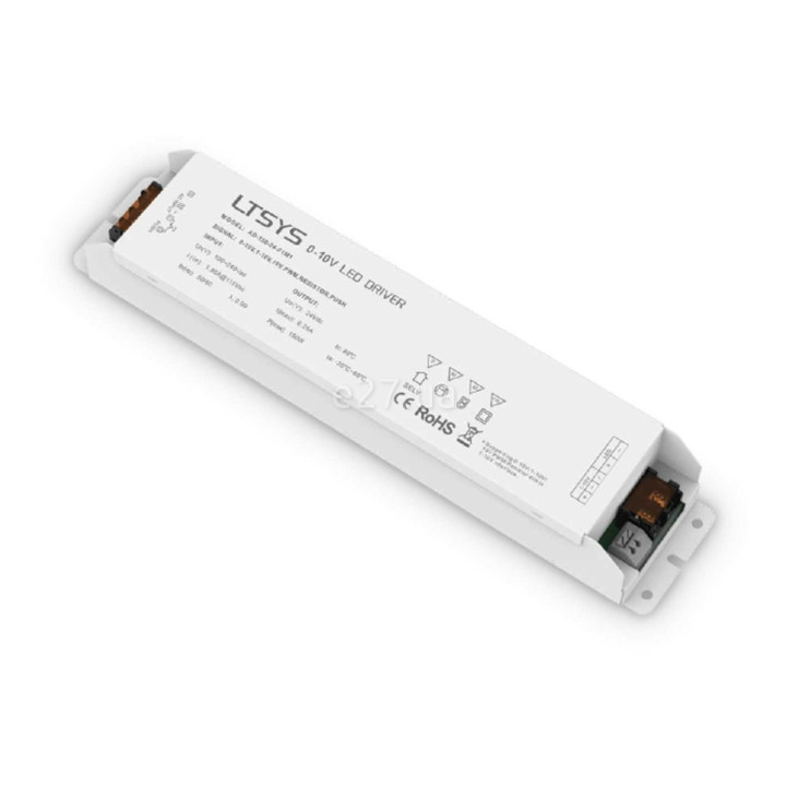 Блок живлення Ideal Lux 244594 Strip LED Driver 1-10v 150W, 24V DC, Залежить від навантаження, 150 Вт · Ideal Lux · ideal-lux-244594