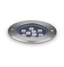 Грунтовий світильник Ideal Lux 255682 FLOOR D14, 12 Вт, 1560 лм, 3000K