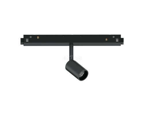 Магнітний трековий світильник Ideal Lux 257617 EGO TRACK SINGLE 03W 3000K BK, 3 Вт, 230 лм, 3000K