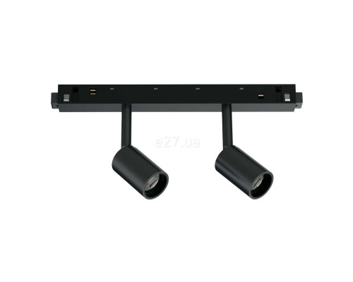 Магнітний трековий світильник Ideal Lux 257624 EGO TRACK DOUBLE 05W 3000K BK, 2.5 Вт, 450 лм, 3000K