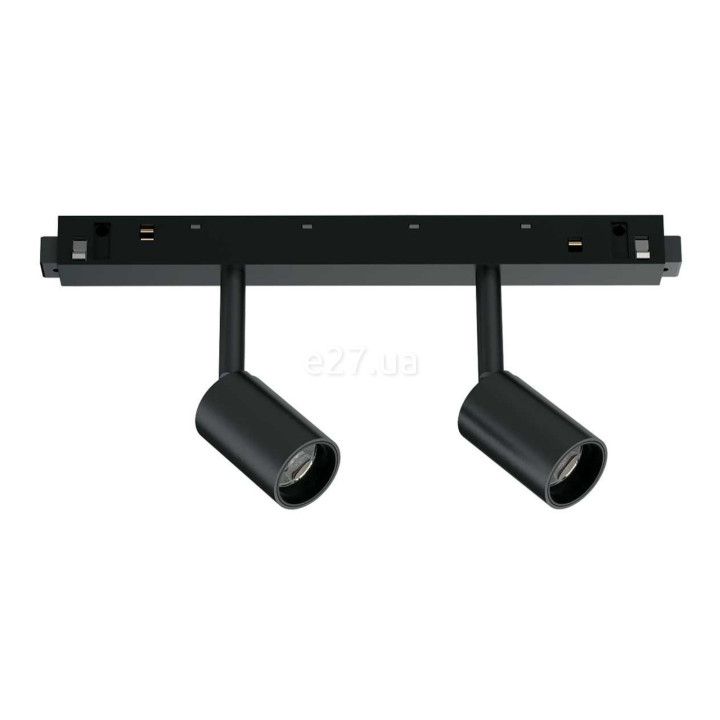 Магнітний трековий світильник Ideal Lux 257624 EGO TRACK DOUBLE 05W 3000K BK, 2.5 Вт, 450 лм, 3000K · Ideal Lux · ideal-lux-257624