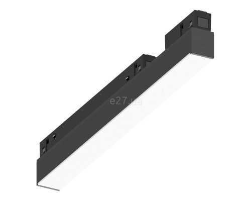 Магнітний трековий світильник Ideal Lux 257709 EGO WIDE 07W 3000K BK, 7 Вт, 600 лм, 3000K