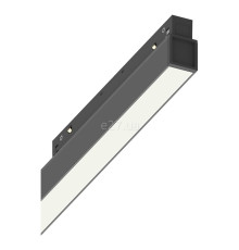 Магнітний трековий світильник Ideal Lux 257716 EGO WIDE 13W 3000K BK, 13 Вт, 1200 лм, 3000K
