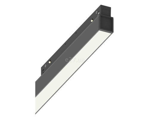Магнітний трековий світильник Ideal Lux 257716 EGO WIDE 13W 3000K BK, 13 Вт, 1200 лм, 3000K