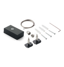 Тросовий підвіс Ideal Lux 276328 Ego Kit Single Steel Cable 2 m + BK Ceiling Cup