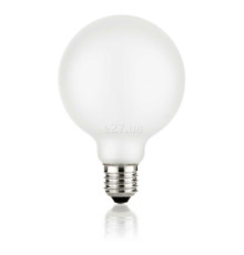 Лампа світлодіодна Ideal Lux 277790 E27 globo d095 08w 3000k cri80 satin intera dimm, G95 3000K E27
