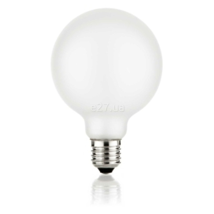Лампа світлодіодна Ideal Lux 277790 E27 globo d095 08w 3000k cri80 satin intera dimm, G95 3000K E27 · Ideal Lux · ideal-lux-277790